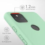 Husa pentru Google Pixel 5a, Silicon, Verde, 55374.50 fotografia produsului View 4 S