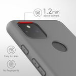Husa pentru Google Pixel 5a, Silicon, Gri, 55374.155 fotografia produsului View 3 S