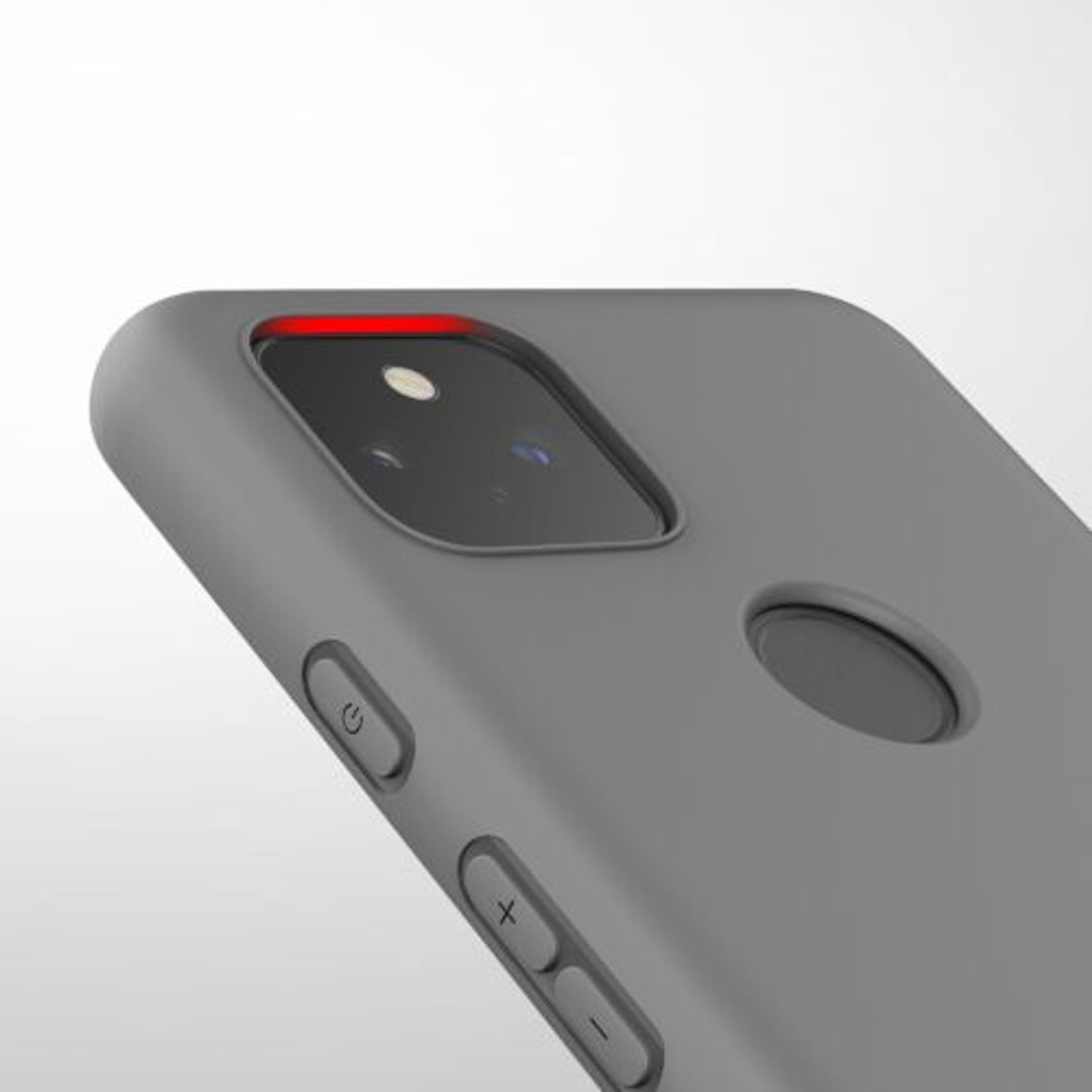 Husa pentru Google Pixel 5a, Silicon, Gri, 55374.155 fotografia produsului View 9 L
