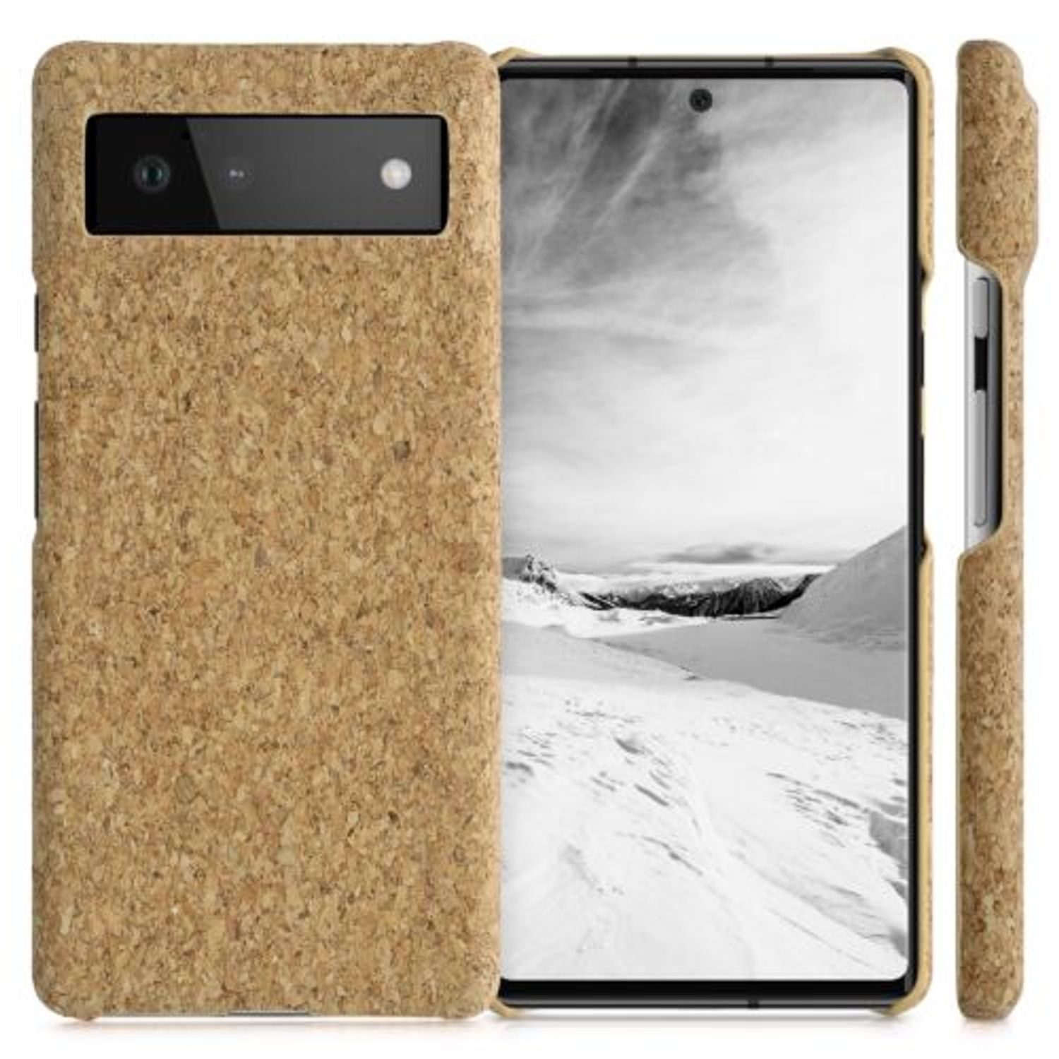 Husa pentru Google Pixel 6, Pluta, Maro, 55728.24 fotografia produsului View 2 L