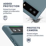 Husa pentru Google Pixel 6, Silicon, Verde, 55434.207 fotografia produsului View 4 S