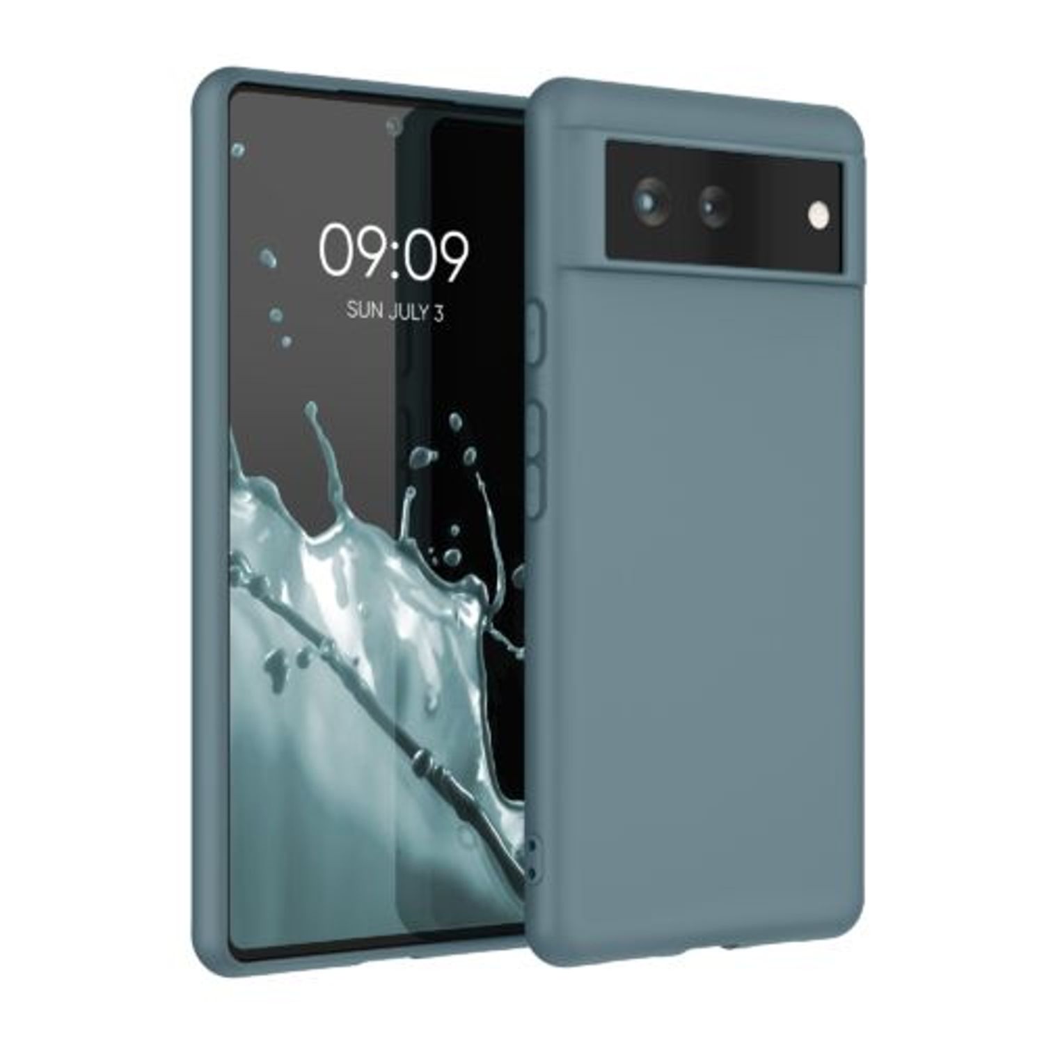 Husa pentru Google Pixel 6, Silicon, Verde, 55434.207 fotografia produsului