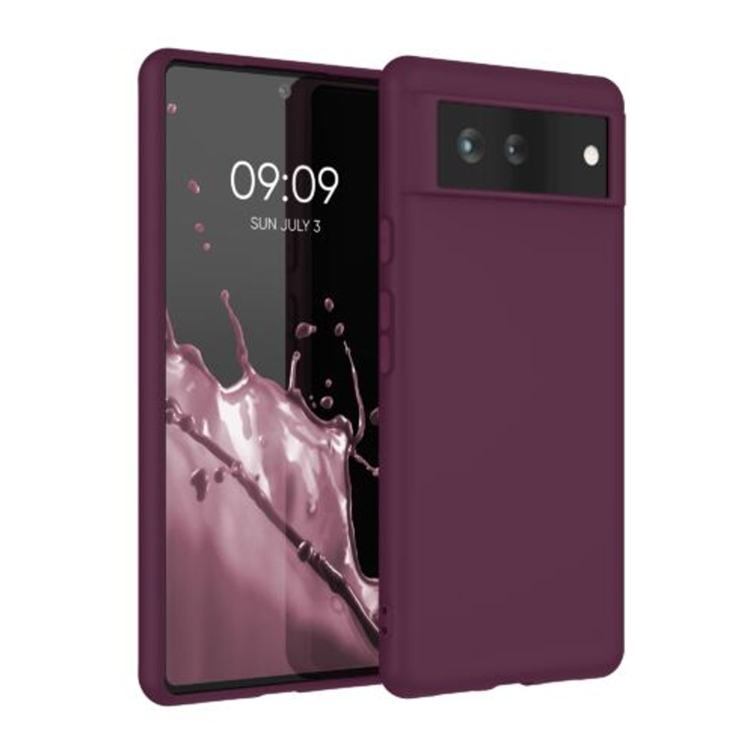 Husa pentru Google Pixel 6, Silicon, Violet, 55434.187 fotografia produsului