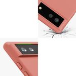 Husa pentru Google Pixel 6, Silicon, Rose Gold, 55434.215 fotografia produsului View 9 S