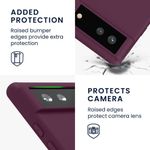 Husa pentru Google Pixel 6, Silicon, Violet, 55434.187 fotografia produsului View 4 S