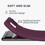 Husa pentru Google Pixel 6, Silicon, Violet, 55434.187 fotografia produsului View 3 S