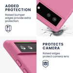 Husa pentru Google Pixel 6, Silicon, Roz, 55434.212 fotografia produsului View 6 S