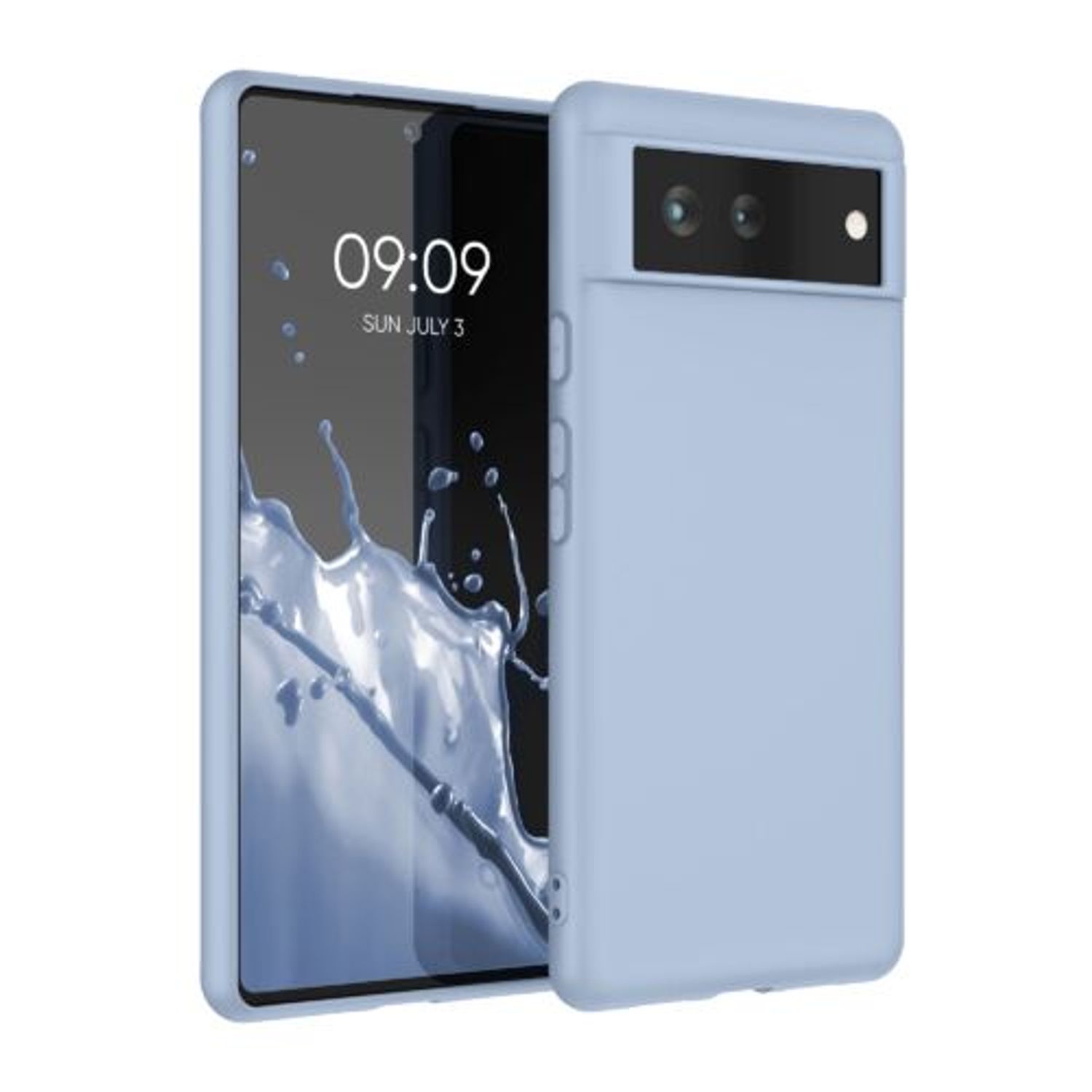 Husa pentru Google Pixel 6, Silicon, Albastru, 55434.58 fotografia produsului
