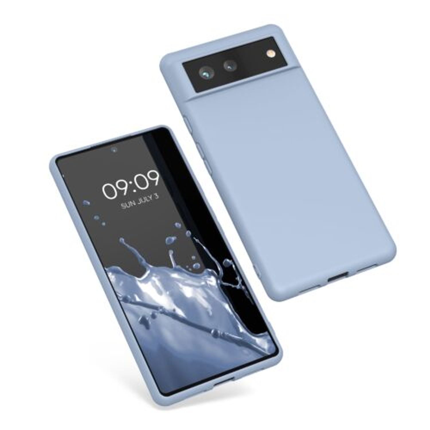 Husa pentru Google Pixel 6, Silicon, Albastru, 55434.58 fotografia produsului View 4 L