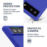 Husa pentru Google Pixel 6, Silicon, Albastru, 55434.134 fotografia produsului View 3 S
