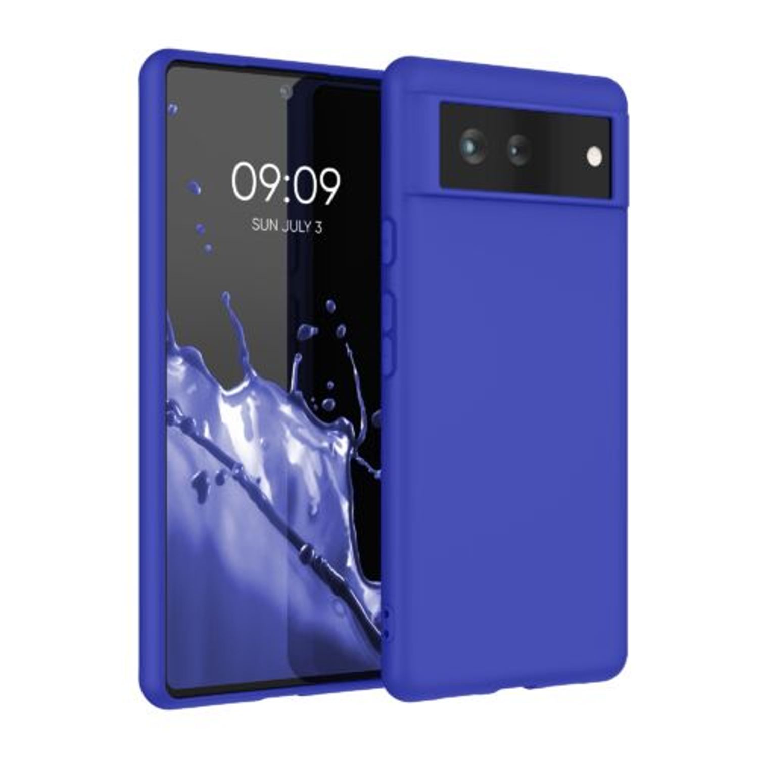 Husa pentru Google Pixel 6, Silicon, Albastru, 55434.134 fotografia produsului