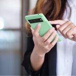 Husa pentru Google Pixel 6, Silicon, Verde, 55434.50 fotografia produsului View 10 S