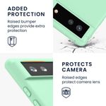 Husa pentru Google Pixel 6, Silicon, Verde, 55434.50 fotografia produsului View 4 S