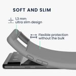 Husa pentru Google Pixel 6, Silicon, Gri, 55434.155 fotografia produsului View 3 S