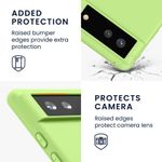 Husa pentru Google Pixel 6, Silicon, Verde, 55434.214 fotografia produsului View 5 S