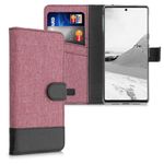 Husa pentru Google Pixel 6 Pro, Textil, Roz, 55989.10 fotografia produsului