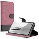 Husa pentru Google Pixel 6 Pro, Textil, Roz, 55989.10 fotografia produsului View 2 S