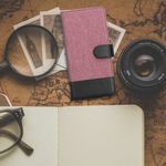 Husa pentru Google Pixel 6 Pro, Textil, Roz, 55989.10 fotografia produsului View 5 S