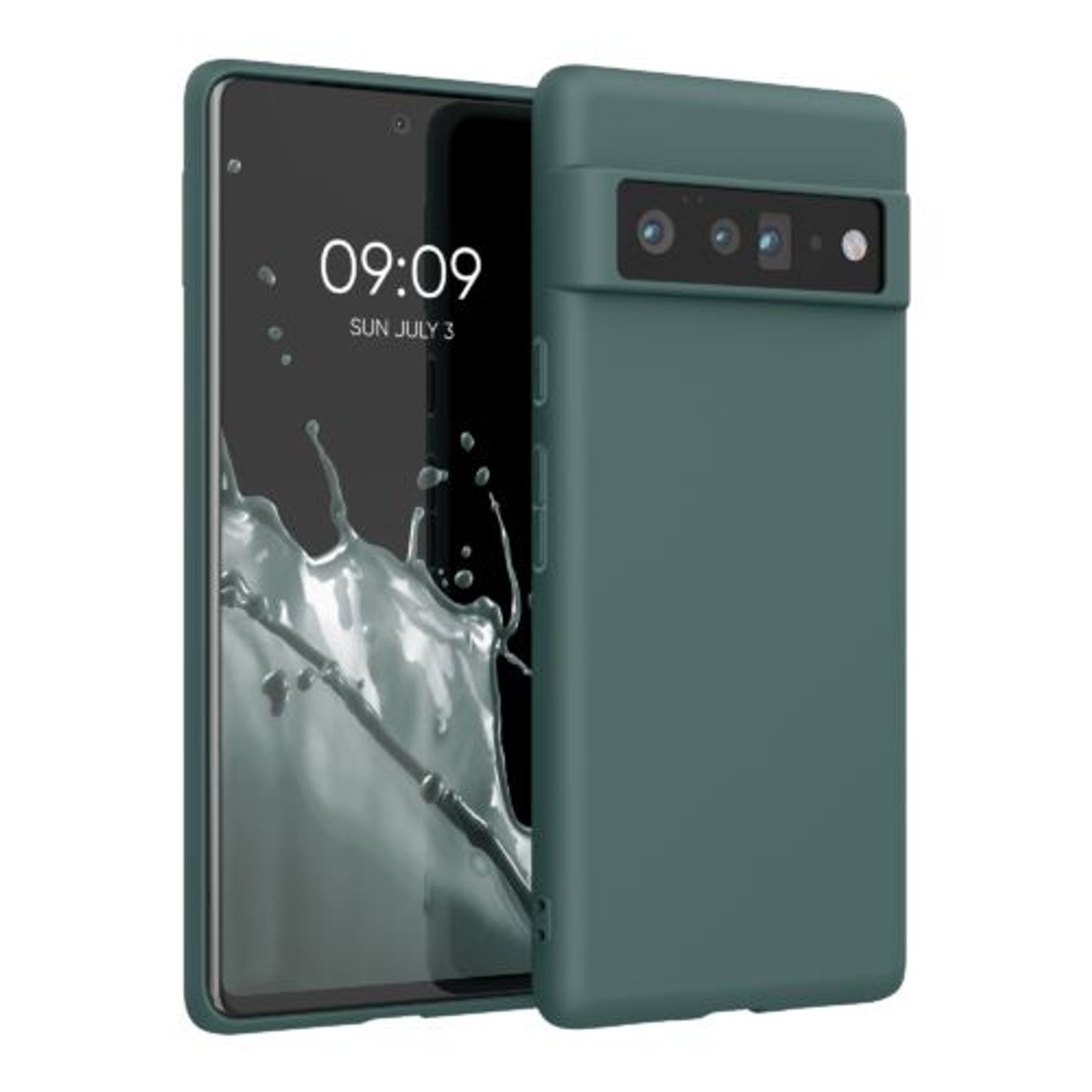 Husa pentru Google Pixel 6 Pro, Silicon, Verde, 55879.171 fotografia produsului