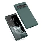 Husa pentru Google Pixel 6 Pro, Silicon, Verde, 55879.171 fotografia produsului View 2 S