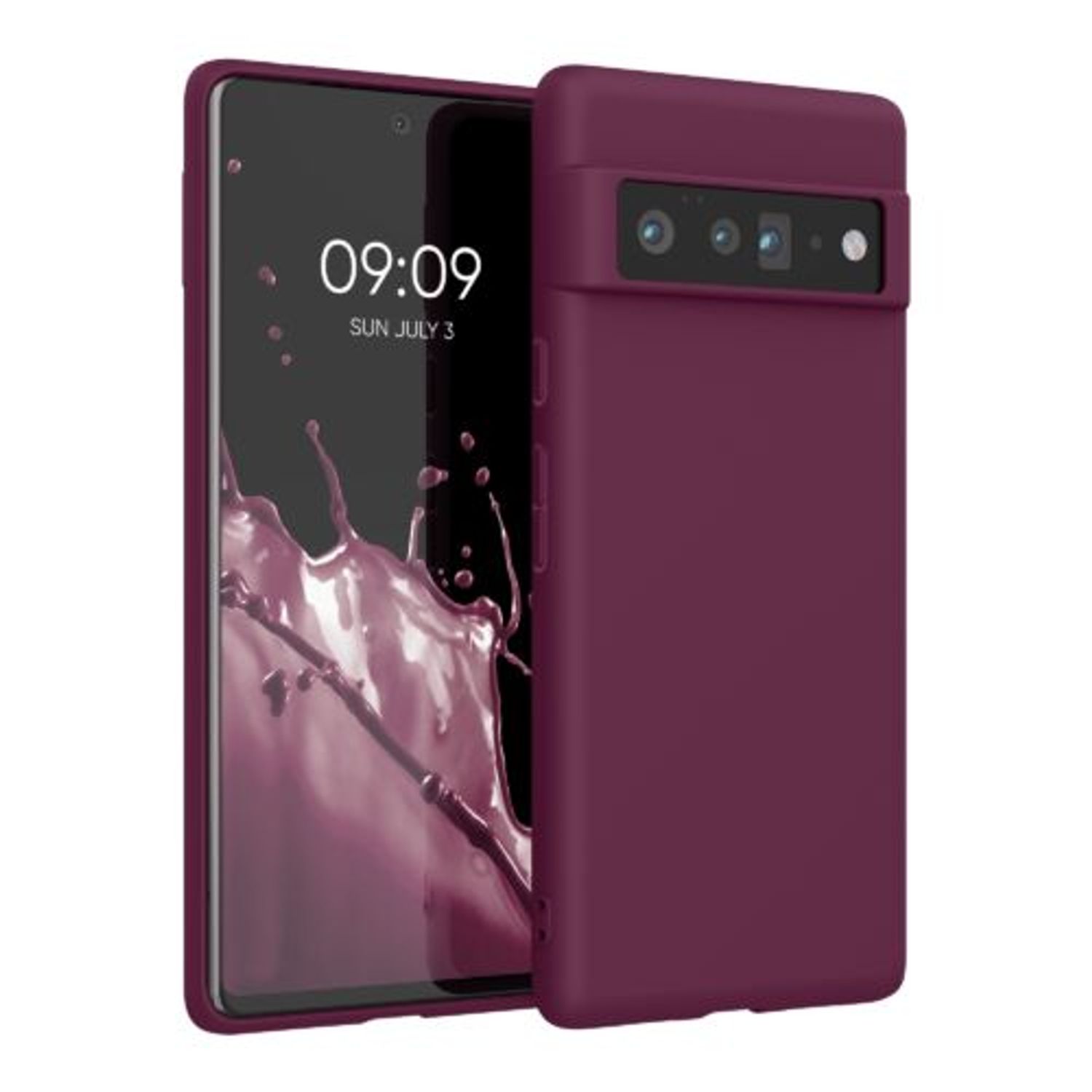 Husa pentru Google Pixel 6 Pro, Silicon, Violet, 55879.187 fotografia produsului