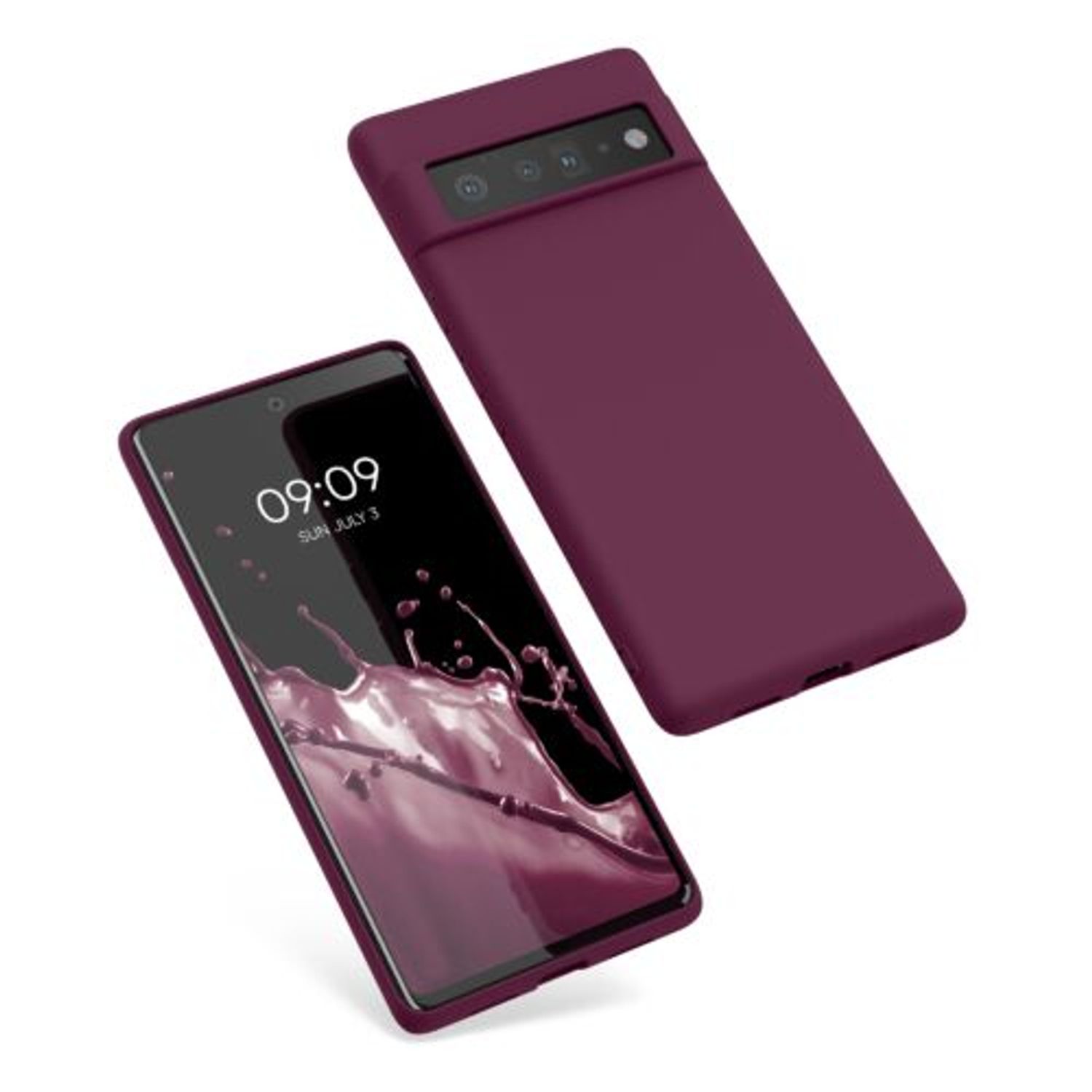 Husa pentru Google Pixel 6 Pro, Silicon, Violet, 55879.187 fotografia produsului View 2 L