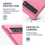 Husa pentru Google Pixel 6 Pro, Silicon, Roz, 55879.212 fotografia produsului View 5 S