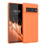 Husa pentru Google Pixel 6 Pro, Silicon, Portocaliu, 55879.150 fotografia produsului