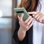 Husa pentru Google Pixel 6 Pro, Silicon, Verde, 55879.172 fotografia produsului View 13 S