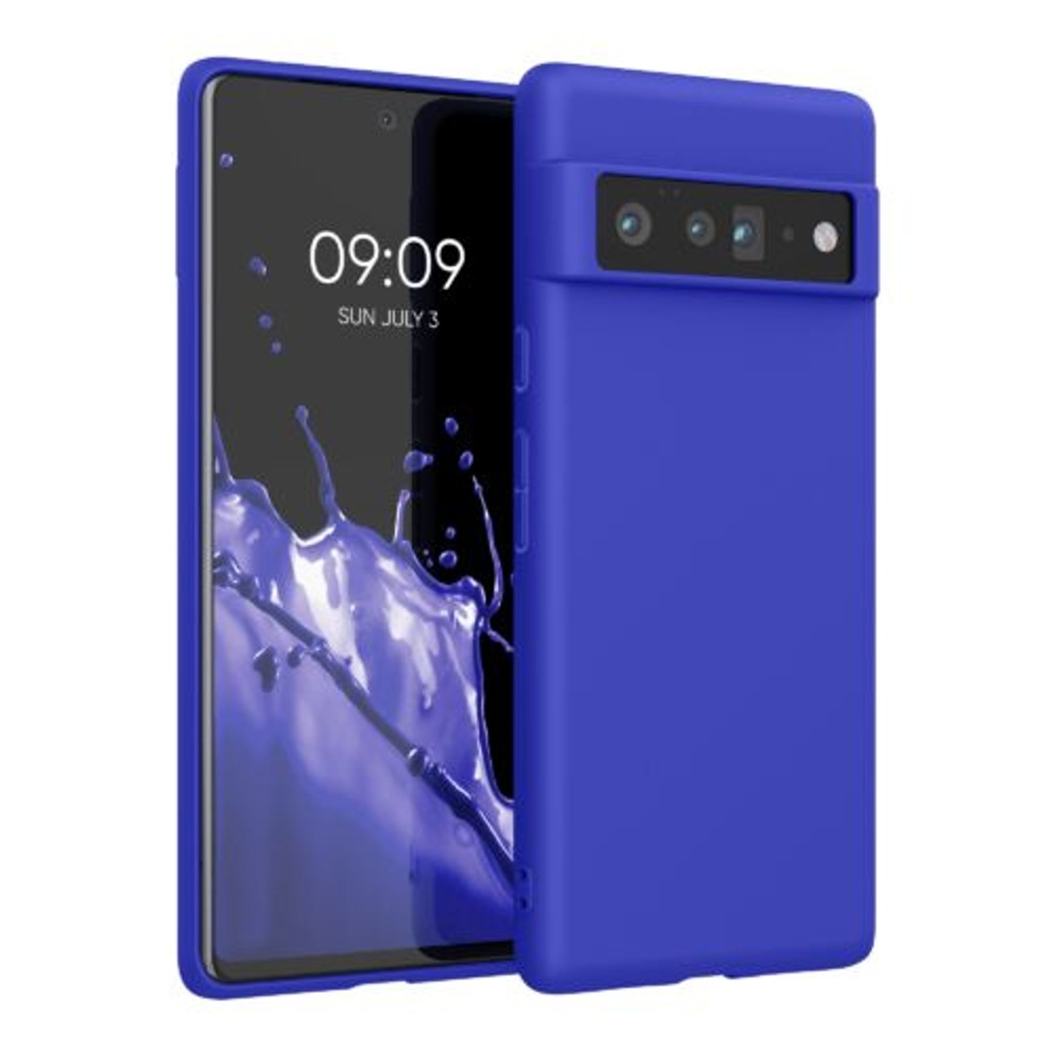 Husa pentru Google Pixel 6 Pro, Silicon, Albastru, 55879.134 fotografia produsului