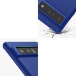 Husa pentru Google Pixel 6 Pro, Silicon, Albastru, 55879.145 fotografia produsului View 7 S