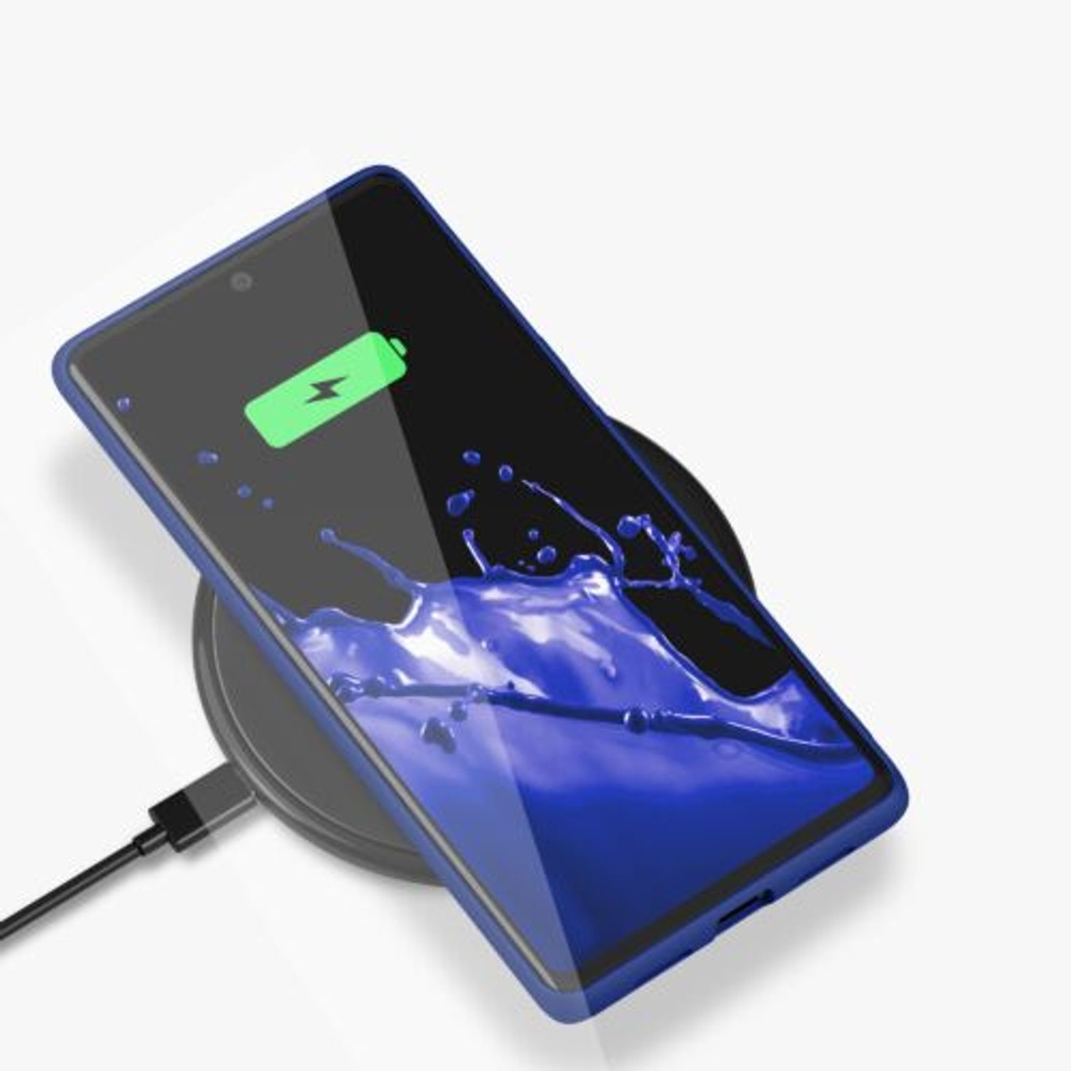 Husa pentru Google Pixel 6 Pro, Silicon, Albastru, 55879.145 fotografia produsului View 8 L