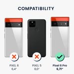 Husa pentru Google Pixel 6 Pro, Silicon, Mov, 55879.108 fotografia produsului View 3 S