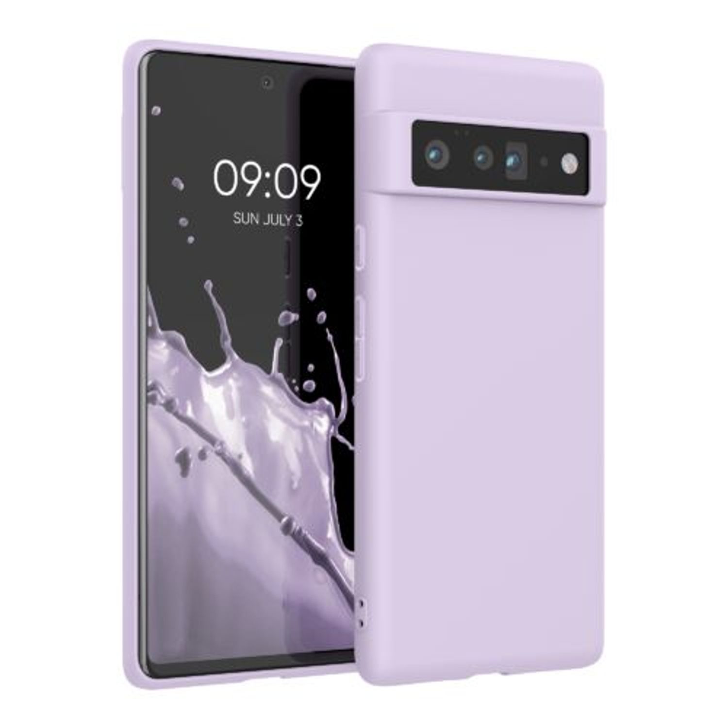 Husa pentru Google Pixel 6 Pro, Silicon, Mov, 55879.108 fotografia produsului