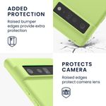 Husa pentru Google Pixel 6 Pro, Silicon, Verde, 55879.214 fotografia produsului View 4 S