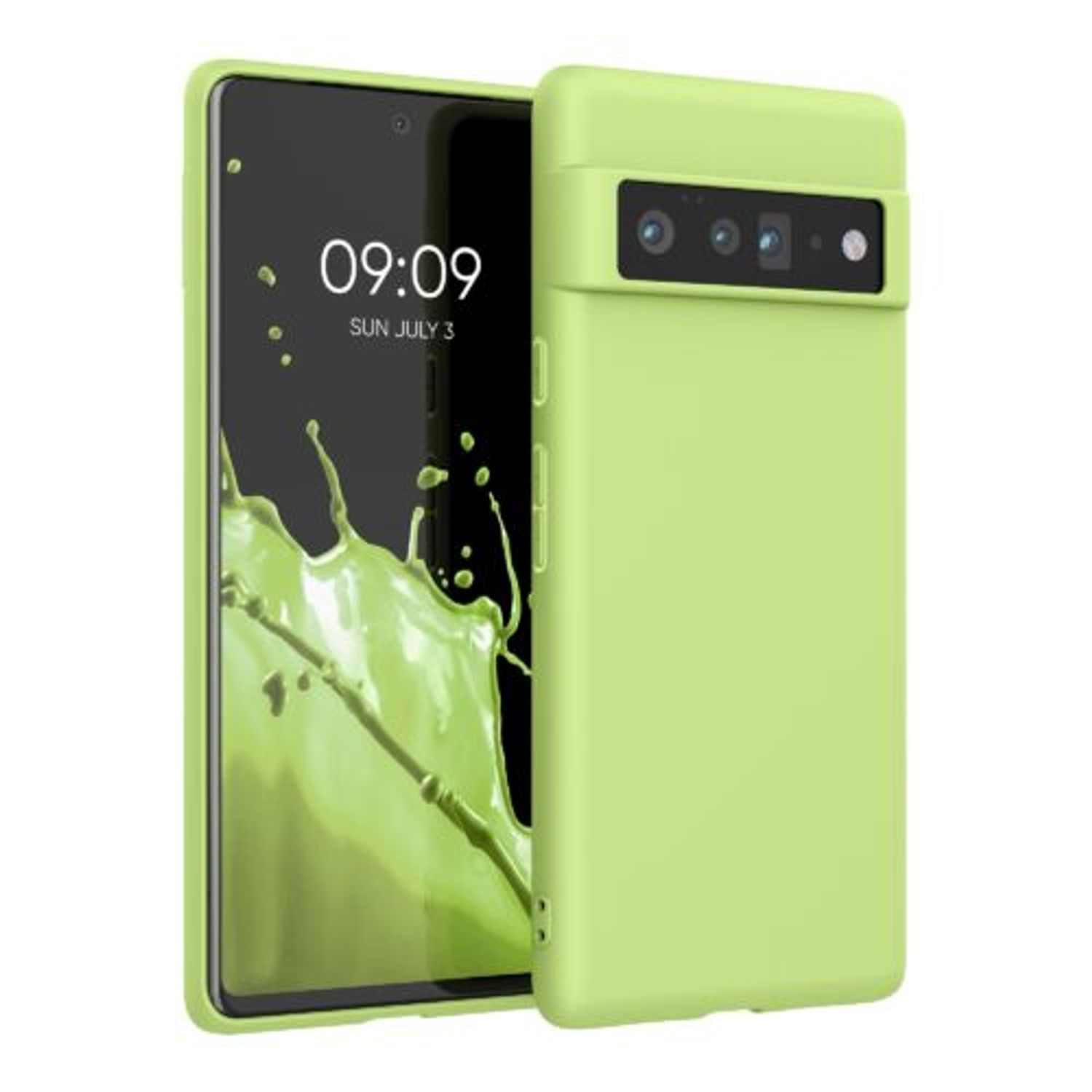 Husa pentru Google Pixel 6 Pro, Silicon, Verde, 55879.214 fotografia produsului