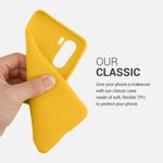 Husa pentru Xiaomi Poco F3, Silicon, Galben, 54657.143 fotografia produsului View 4 S