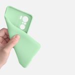 Husa pentru Xiaomi Poco F3, Silicon, Verde, 54657.50 fotografia produsului View 8 S