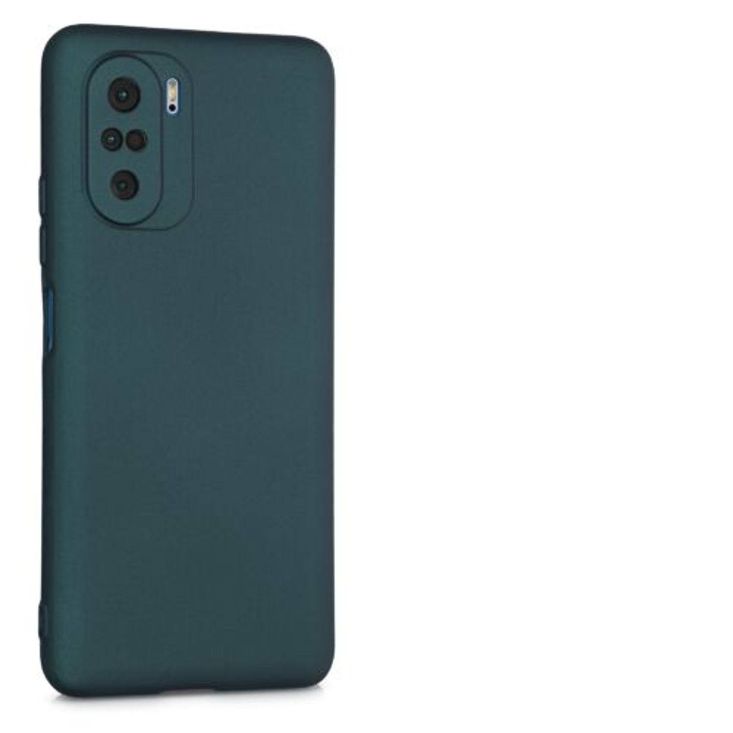 Husa pentru Xiaomi Poco F3, Silicon, Verde, 54658.14 fotografia produsului View 8 L