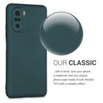 Husa pentru Xiaomi Poco F3, Silicon, Verde, 54658.14 fotografia produsului View 5 S