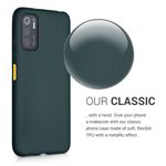 Husa pentru Xiaomi Poco M3 Pro 5G, Silicon, Verde, 55364.14 fotografia produsului View 4 S