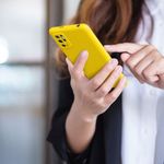 Husa pentru Xiaomi Poco M3 Pro 5G, Silicon, Galben, 55363.143 fotografia produsului View 5 S