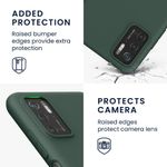 Husa pentru Xiaomi Poco M3 Pro 5G, Silicon, Verde, 55363.169 fotografia produsului View 3 S