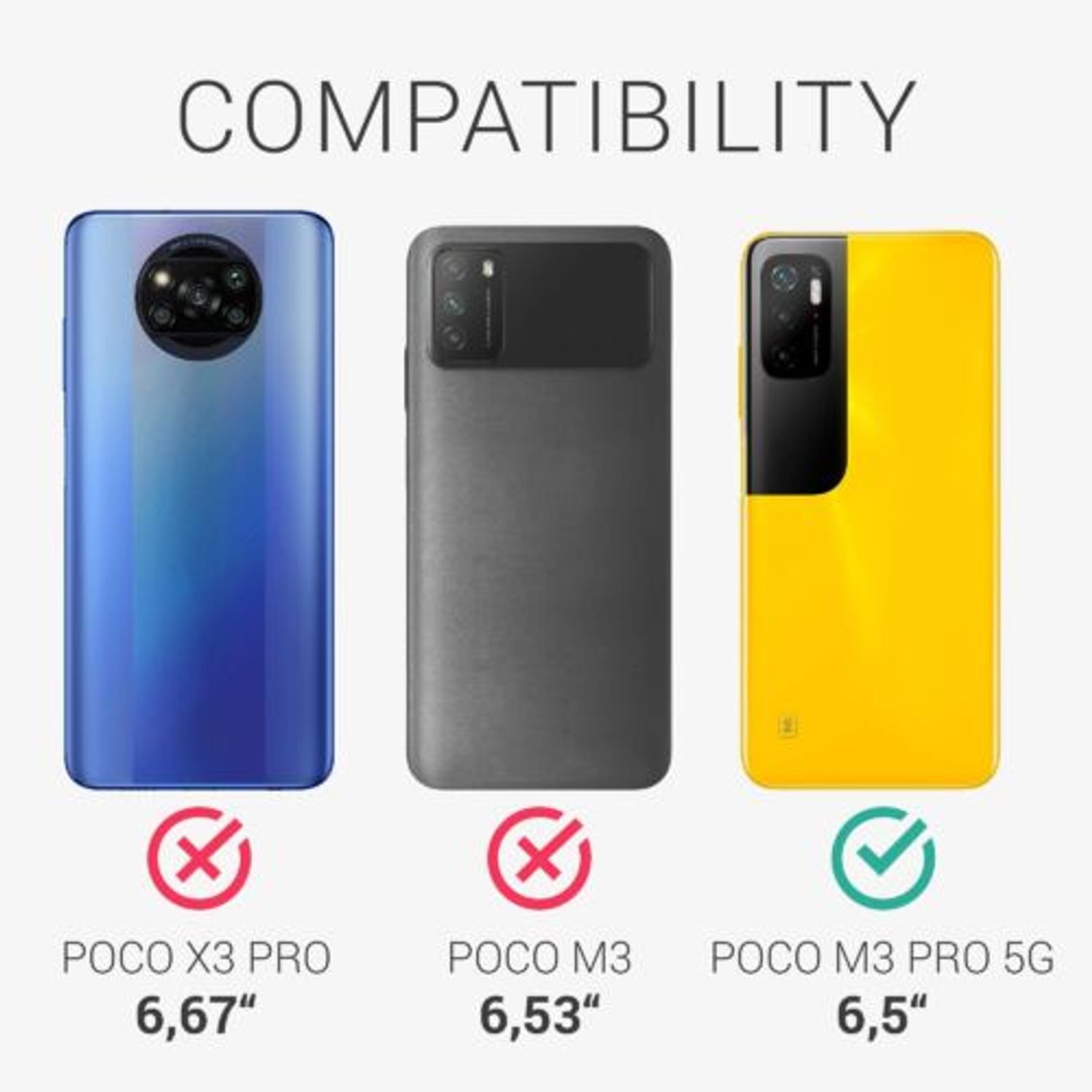 Husa pentru Xiaomi Poco M3 Pro 5G, Silicon, Negru, 55363.47 fotografia produsului View 6 L