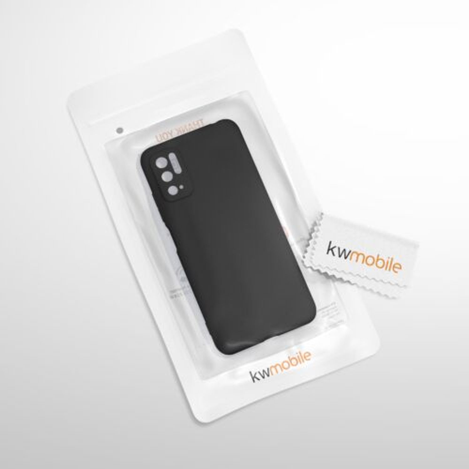 Husa pentru Xiaomi Poco M3 Pro 5G, Silicon, Negru, 55363.47 fotografia produsului View 8 L