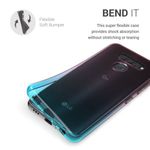 Husa pentru LG Q60, Silicon, Roz, 50500.01 fotografia produsului View 3 S