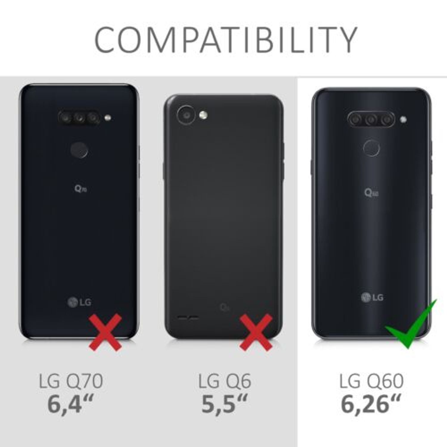 Husa pentru LG Q60, Silicon, Roz, 50500.01 fotografia produsului View 4 L