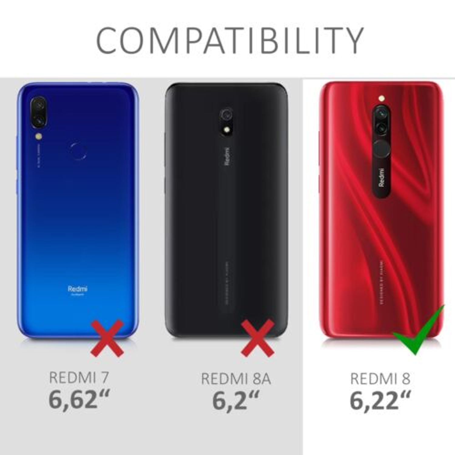 Husa pentru Xiaomi Redmi 8, Silicon, Verde, 50640.57 fotografia produsului View 6 L