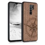 Husa pentru Xiaomi Redmi 9, Lemn, Maro, 55190.01 fotografia produsului