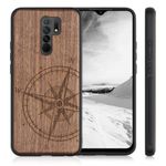 Husa pentru Xiaomi Redmi 9, Lemn, Maro, 55190.01 fotografia produsului View 2 S
